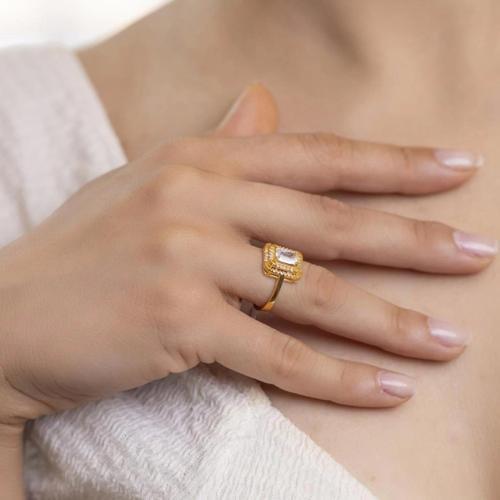 Gold 22 Ayar Baget Yüzük