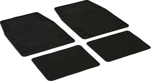 Eco Üniversal (Tüm Modeller) Kauçuk Oto Paspas Siyah