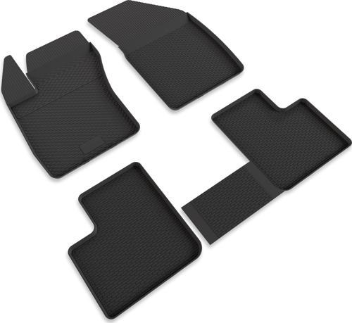 Fiat Egea Sedan (2015 ve Sonrası) 3D Plus Havuzlu Kauçuk Oto Paspas Siyah