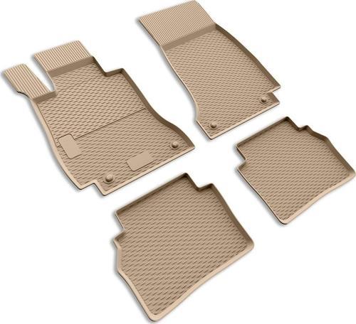 Mercedes E Serisi W214 All-Terrain (2024 ve Sonrası) 3D Plus Havuzlu Kauçuk Oto Paspas Bej