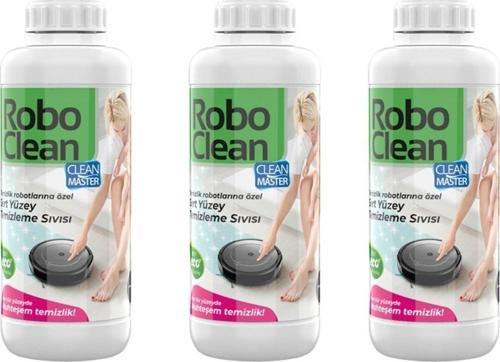 Roboclean Robot Süpürge Zemin Temizleyicisi 3X 1000 Ml (Robot Süpürge Deterjanı)