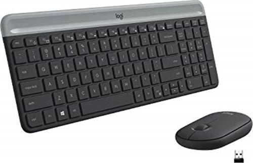 Marka: Mk470 Slim Combo Kablosuz Klavye Mouse Seti, 12 Fn Kısayolu Ile Kompakt Klavye, Sağ