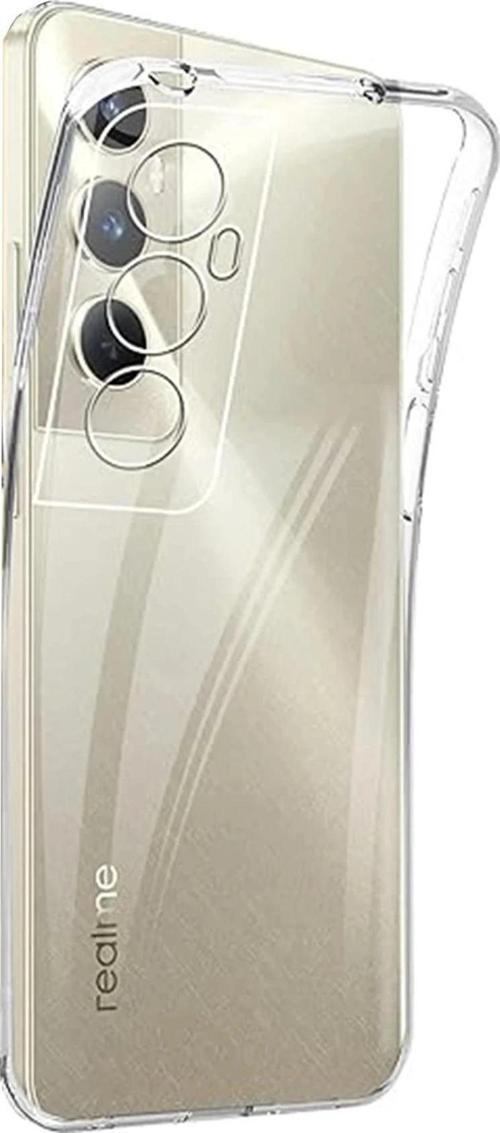 Realme C65 Kılıf Lüx Şeffaf Silikon