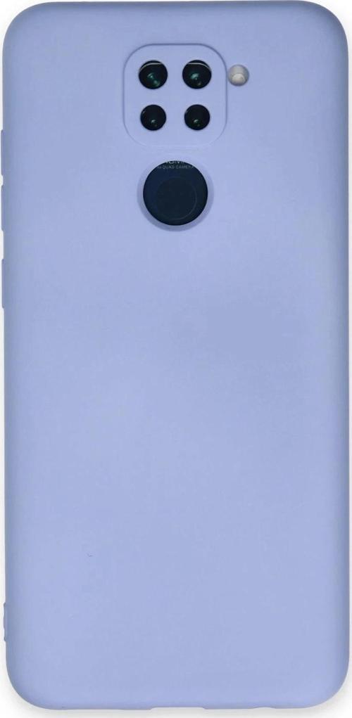 Xiaomi Redmi Note 9 Kılıf Nano içi Kadife Silikon - Lila