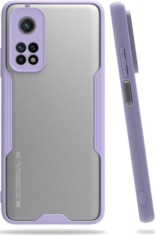 Xiaomi Mi 10T Pro Kılıf Platin Silikon - Lila