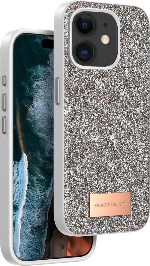 Onegif iPhone 11 Bright Simli Kapak - Gold