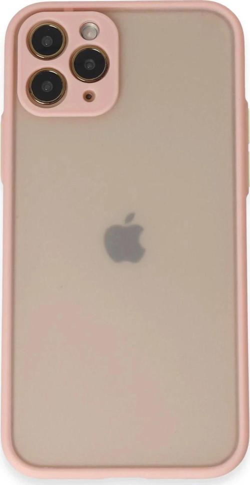 iPhone 11 Pro Kılıf Montreal Silikon Kapak - Pembe