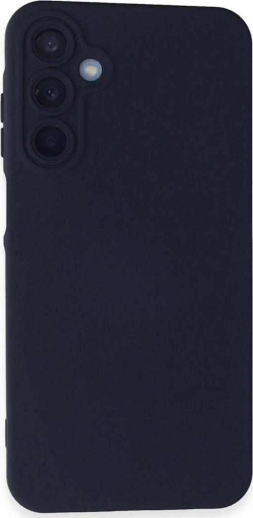 Samsung Galaxy A25 5G Kılıf Nano içi Kadife Silikon - Lacivert