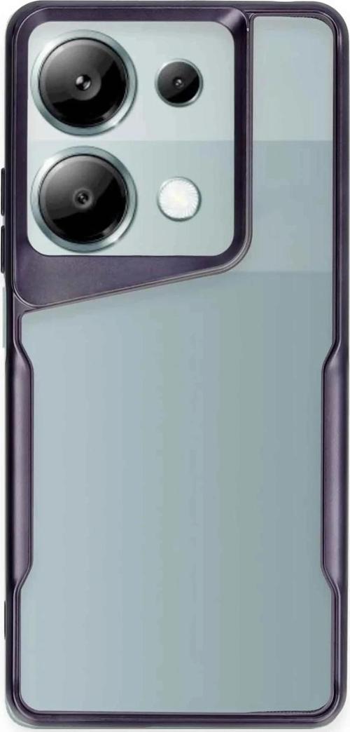 Xiaomi Redmi Note 13 Pro 5G Kılıf Boyi Silikon Kapak - Derin Mor