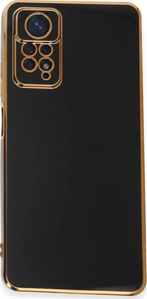 Xiaomi Redmi Note 12 Pro 4G Kılıf Volet Silikon - Siyah