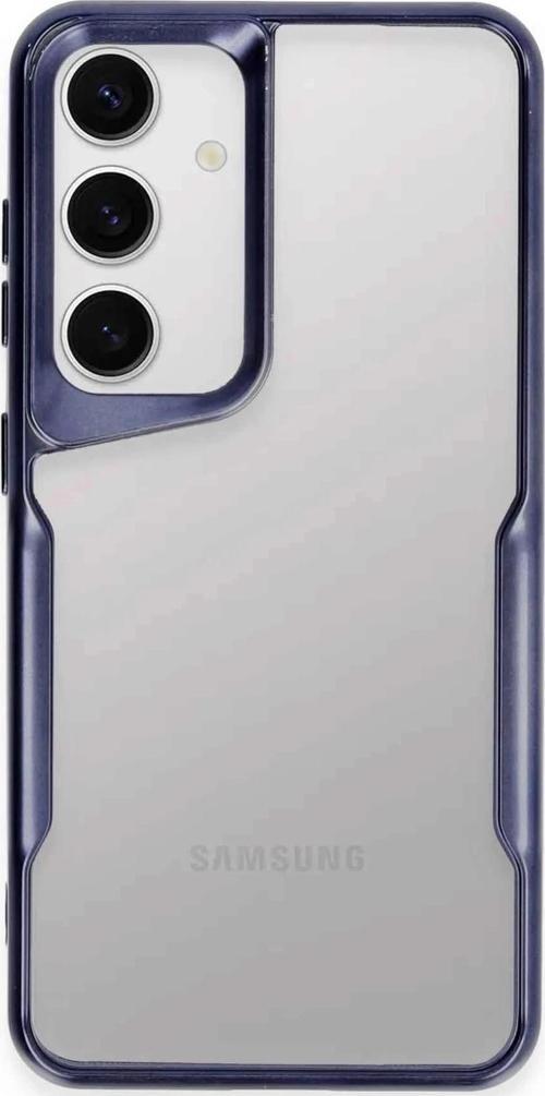 Samsung Galaxy S24 Kılıf Boyi Silikon Kapak - Lacivert