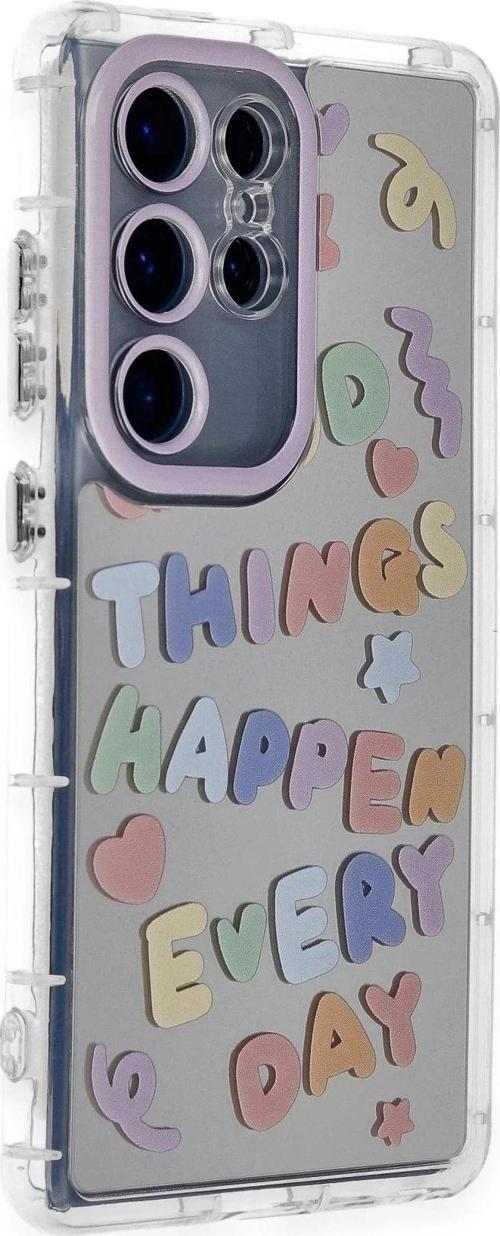 Samsung Galaxy S23 Ultra Kılıf Reflexion Desenli Kapak - Desen 7