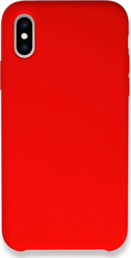 iPhone XS Max Kılıf Lansman Legant Silikon - Kırmızı
