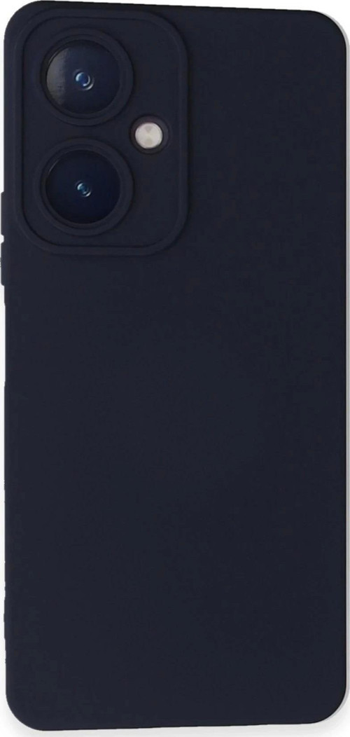 Vivo Y27 Kılıf Nano içi Kadife Silikon - Lacivert