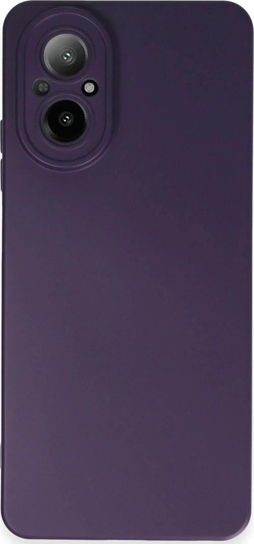 Realme 12 Lite Kılıf Nano içi Kadife Silikon - Mor