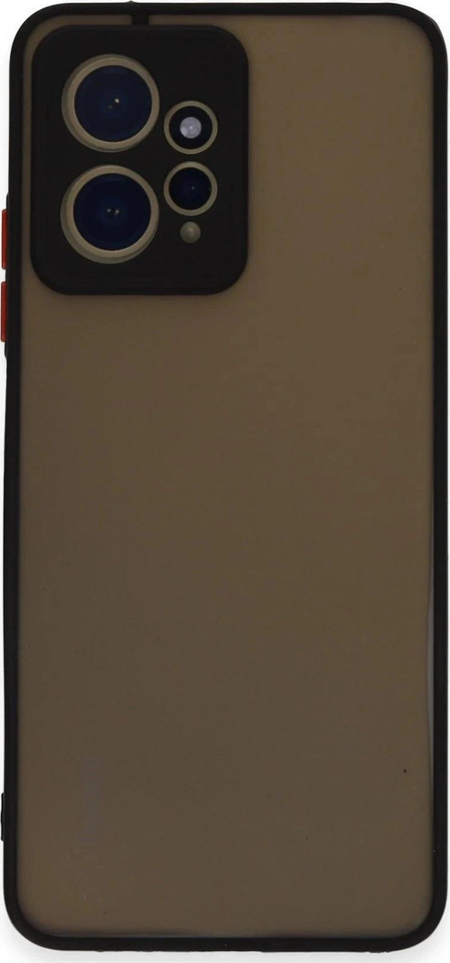 Xiaomi Redmi Note 12 4G Kılıf Montreal Silikon Kapak - Siyah