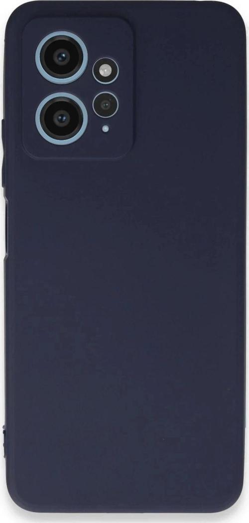 Xiaomi Redmi Note 12 4G Kılıf First Silikon - Lacivert