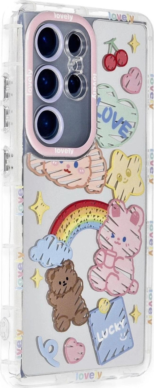 Samsung Galaxy S24 Ultra Kılıf Reflexion Desenli Kapak - Desen 4