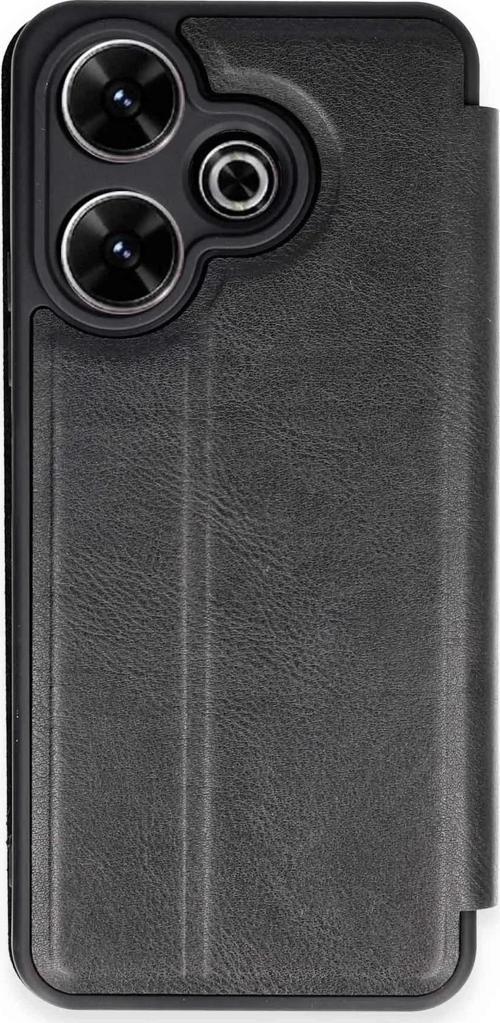 Xiaomi Redmi 13 4G Kılıf Flip Cover - Siyah