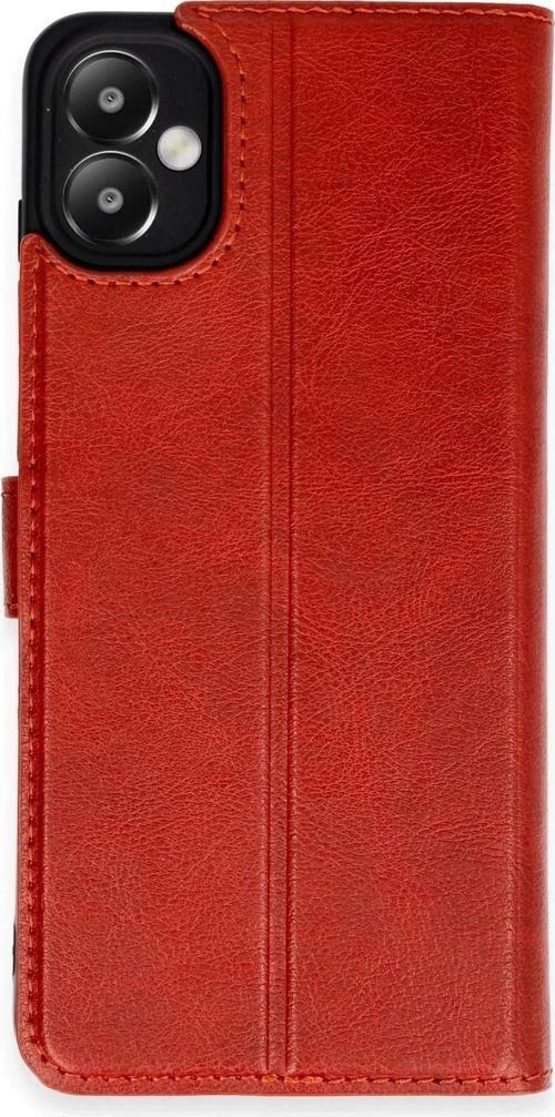 Samsung Galaxy A05 Kılıf Trend S Plus Kapaklı Kılıf - Kırmızı