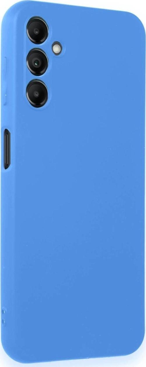 Samsung Galaxy A24 4G Kılıf First Silikon - Mavi
