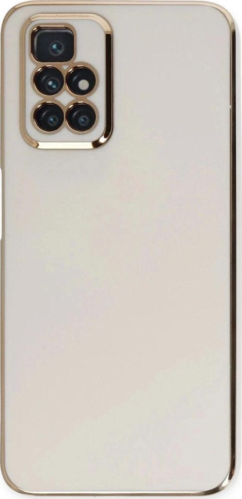 Xiaomi Redmi 10 2022 Kılıf Volet Silikon - Beyaz