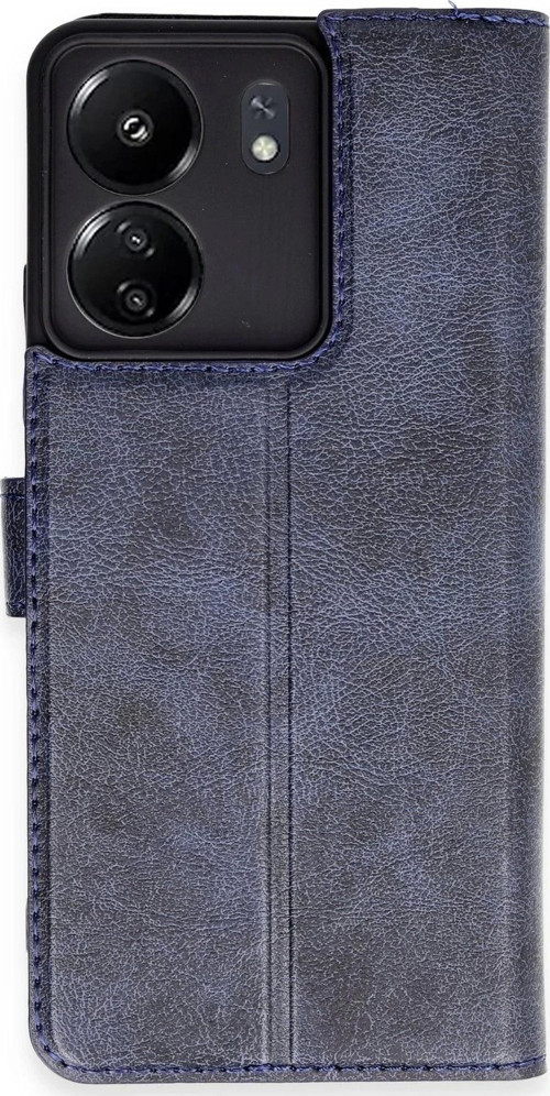 Xiaomi Redmi 13C Kılıf Trend S Plus Kapaklı Kılıf - Lacivert