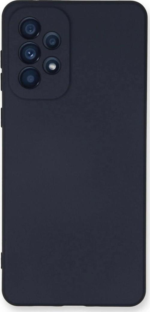 Samsung Galaxy A53 5G Kılıf Nano içi Kadife Silikon - Lacivert