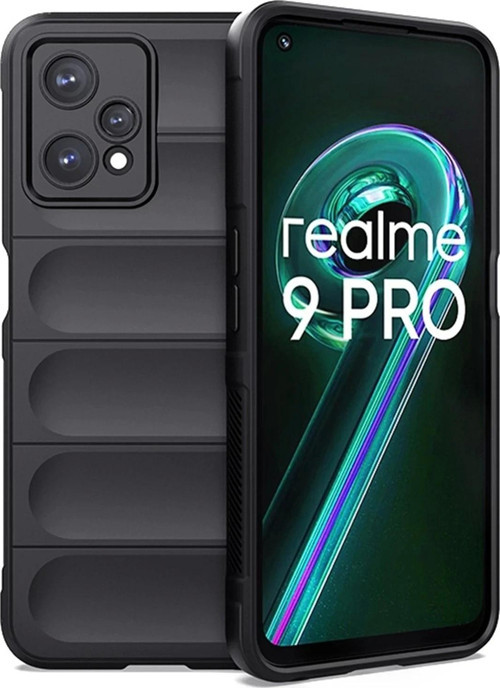 Realme 9 Pro 5G Kılıf Optimum Silikon - Siyah