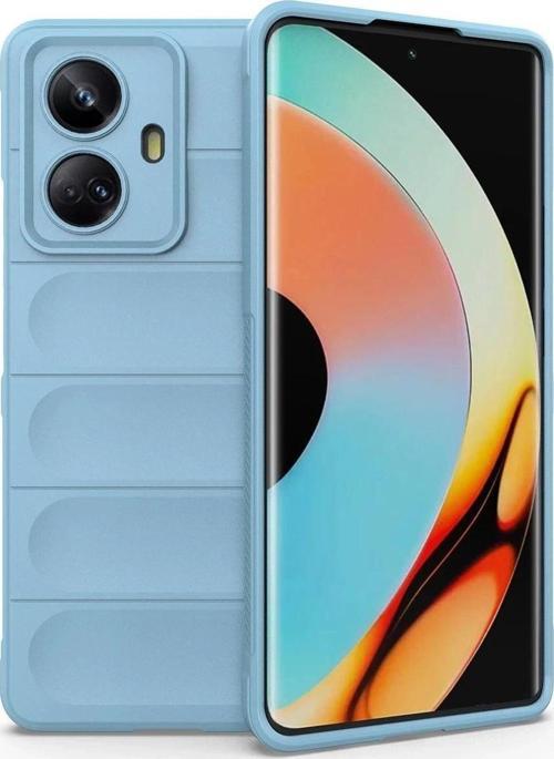 Realme 10 Pro 5G Kılıf Optimum Silikon - Sky Blue