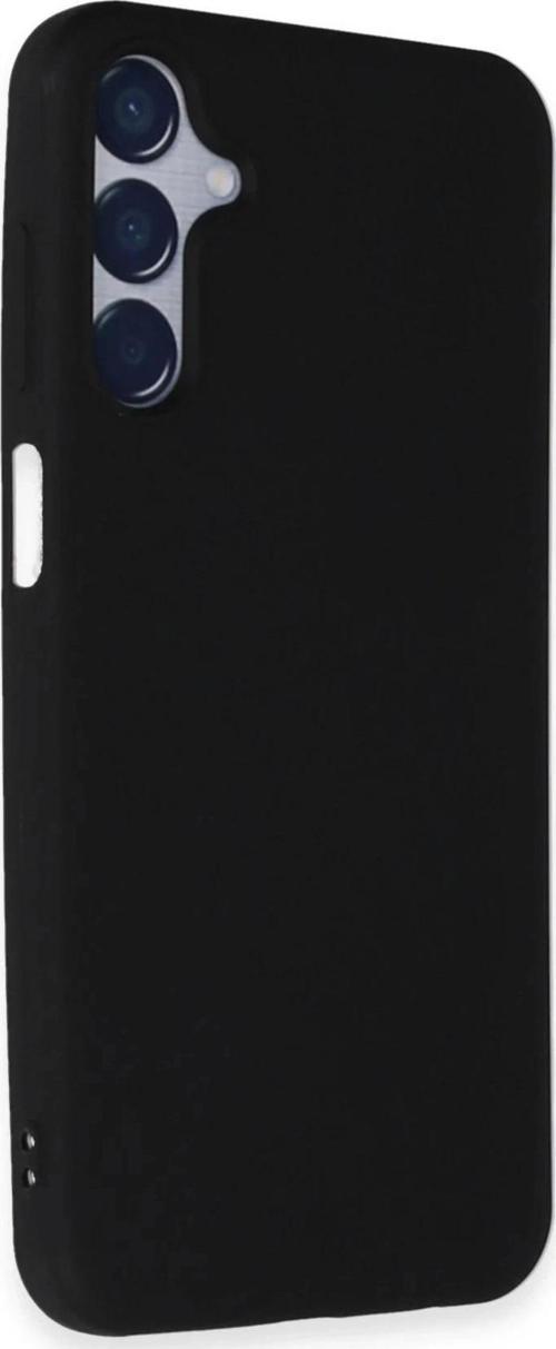 Samsung Galaxy M15 Kılıf First Silikon - Siyah