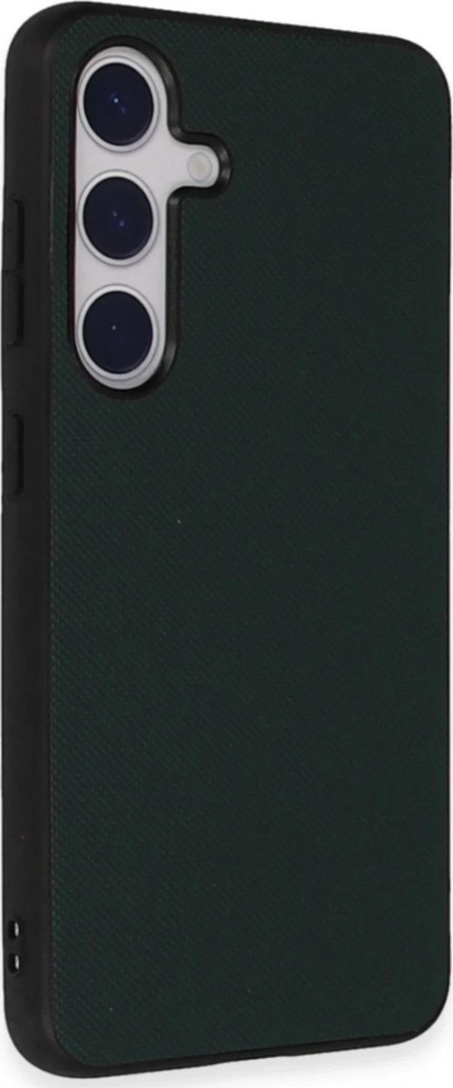 Samsung Galaxy S24 Kılıf Taft Kapak - Koyu Yeşil