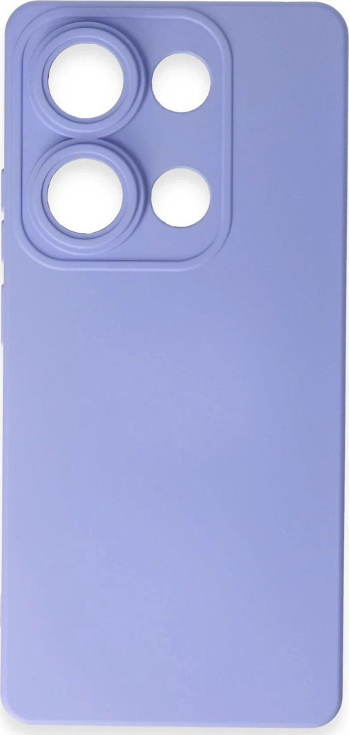 Xiaomi Redmi Note 13 Pro 4G Kılıf Nano içi Kadife Silikon - Lila