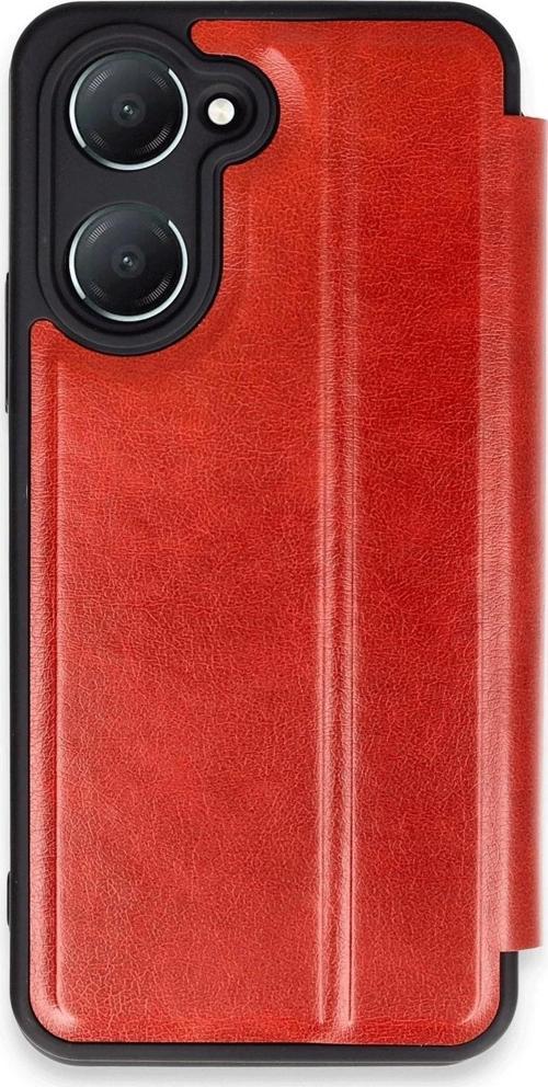 Vivo Y18 Kılıf Flip Cover - Kırmızı
