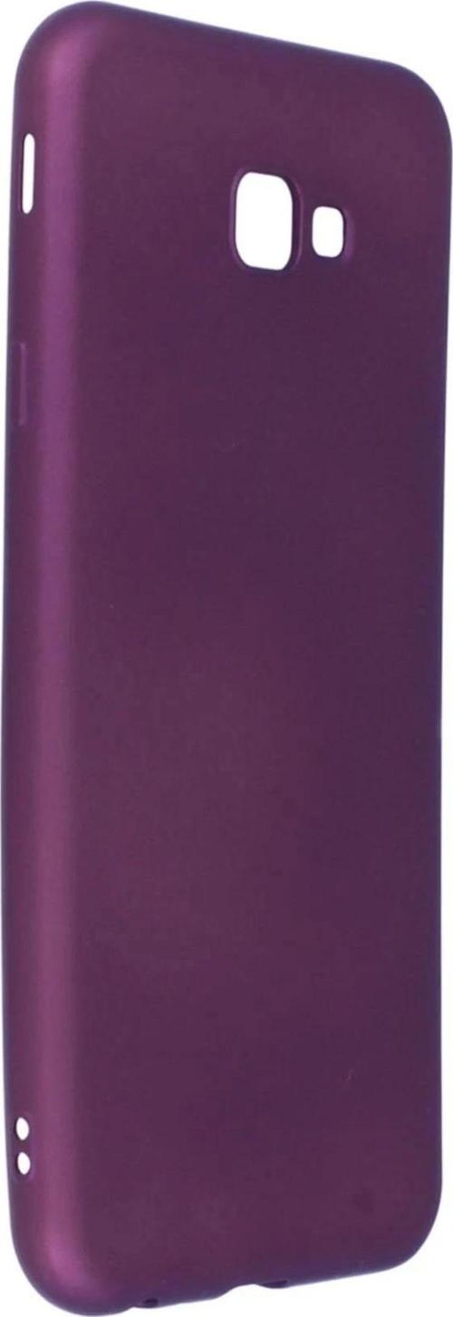 Samsung Galaxy J4 Plus Kılıf First Silikon - Mürdüm