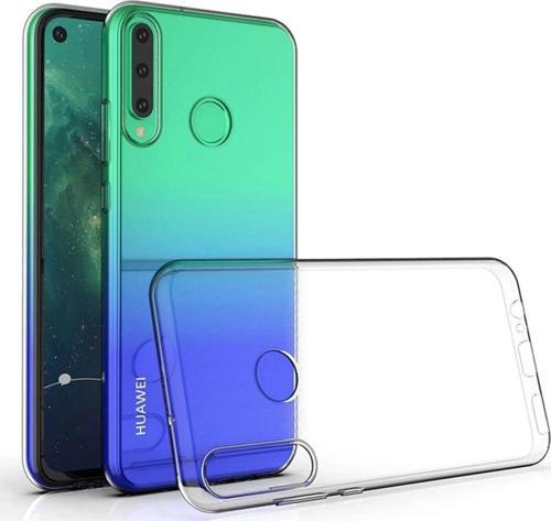 Huawei Y6P Kılıf Lüx Şeffaf Silikon - Şeffaf