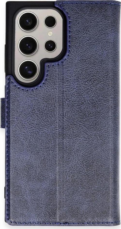 Samsung Galaxy S24 Ultra Kılıf Trend S Plus Kapaklı Kılıf - Lacivert