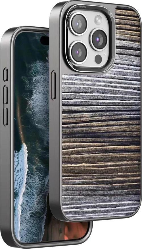 Venco iPhone 14 Pro Max Wave Kapak - Sarı