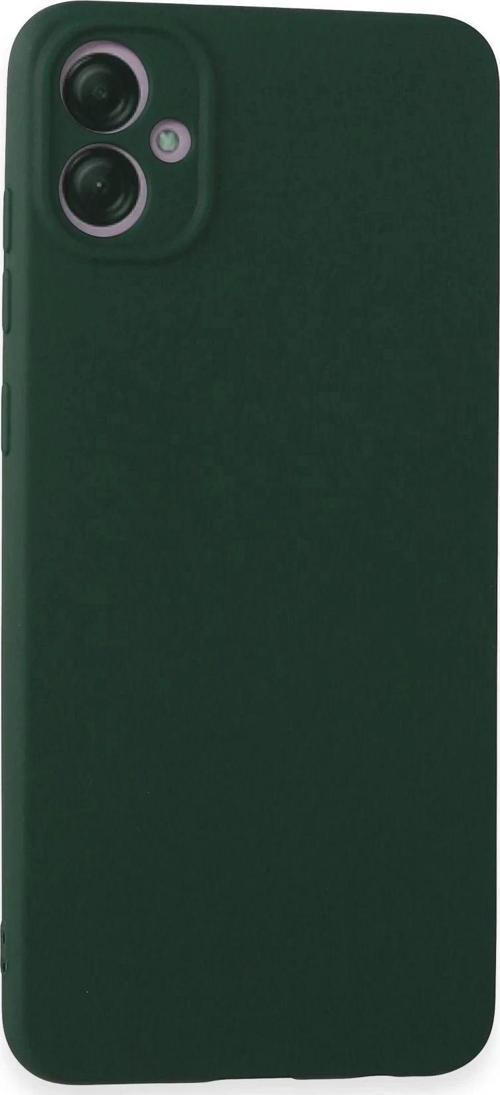 Samsung Galaxy A05 Kılıf First Silikon - Koyu Yeşil