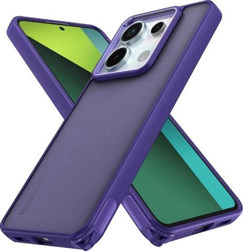 Xiaomi Redmi Note 13 Pro 5G Kılıf Elegant Kapak - Derin Mor