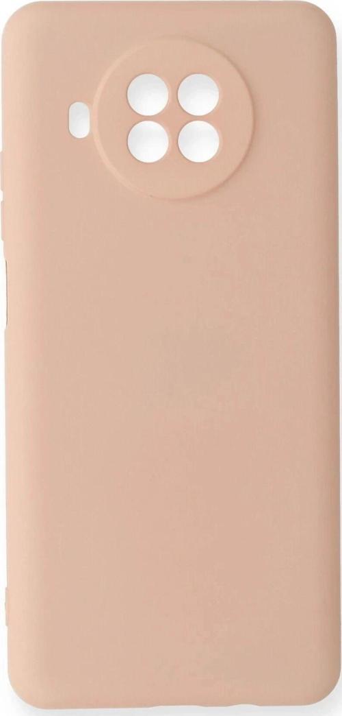 Xiaomi Mi 10T Lite Kılıf Nano içi Kadife Silikon - Pudra