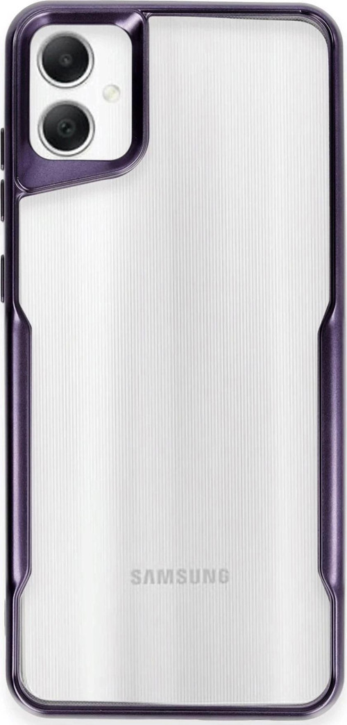 Samsung Galaxy A05 Kılıf Boyi Silikon Kapak - Derin Mor