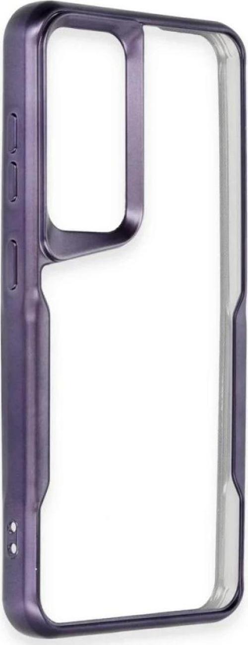 Samsung Galaxy A35 5G Kılıf Boyi Silikon Kapak - Derin Mor