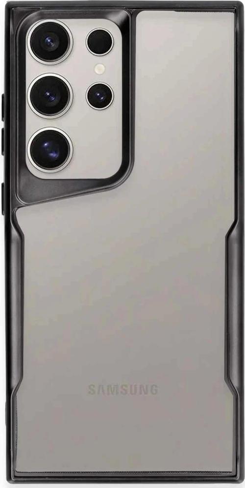 Samsung Galaxy S24 Ultra Kılıf Boyi Silikon Kapak - Siyah