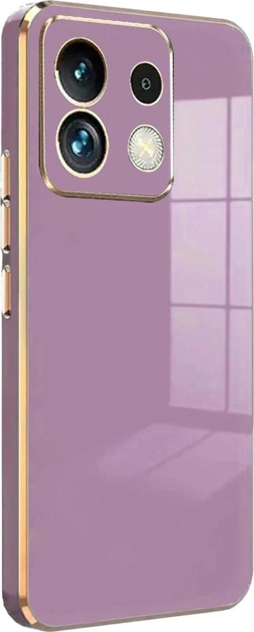 Xiaomi Redmi Note 13 5G Kılıf Volet Silikon - Mor