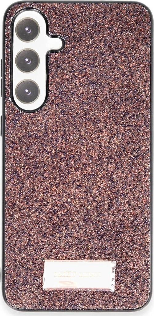 Onegif Samsung Galaxy A25 5G Bright Simli Kapak - Derin Mor