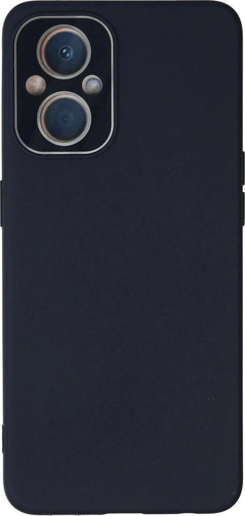 Oppo Reno 7 Lite Kılıf Lansman Glass Kapak - Lacivert