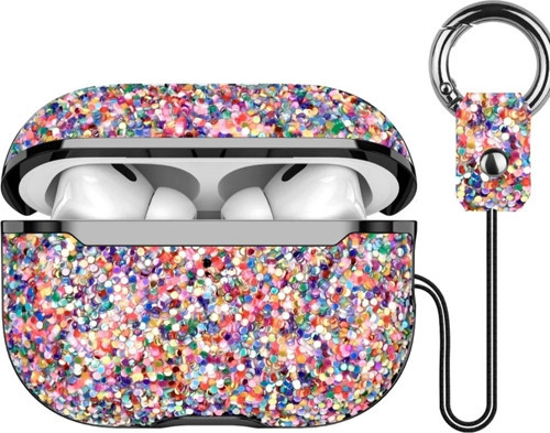 Onegif Airpods 3 (3.nesil) Bright Simli Airpods Kapak - Gold