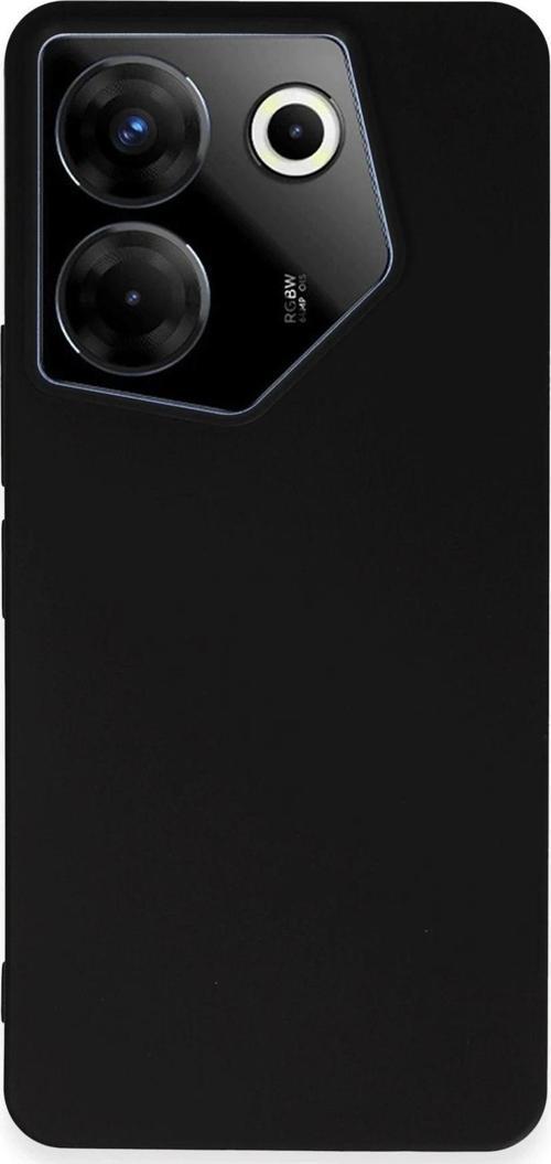 Tecno Camon 20 Pro 5G Kılıf First Silikon - Siyah
