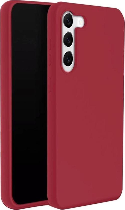 Samsung Galaxy S24 Plus Kılıf First Silikon - Kırmızı